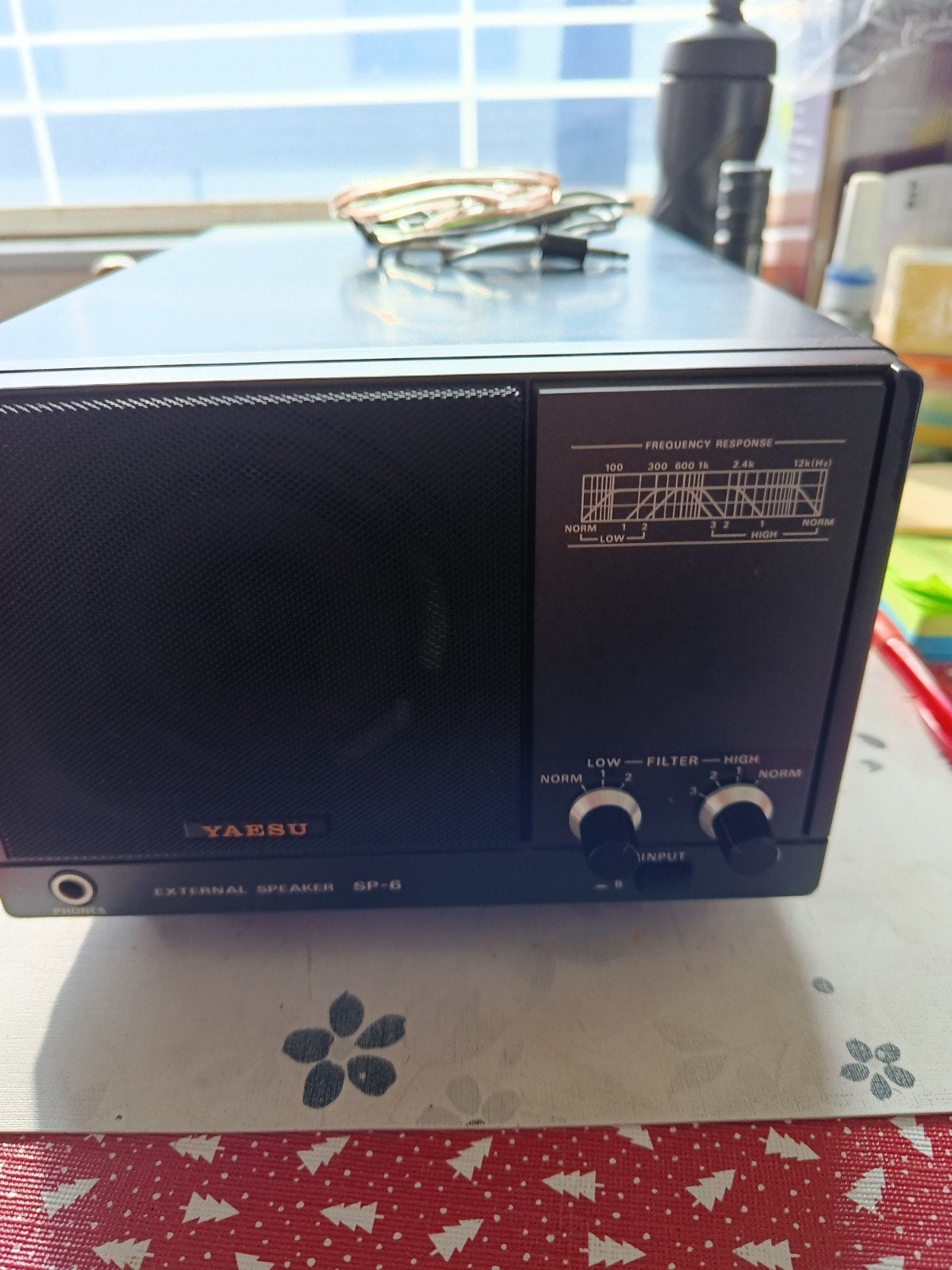 te koop speaker icom SP6. werkt perfect, Ophalen, Zo goed als nieuw