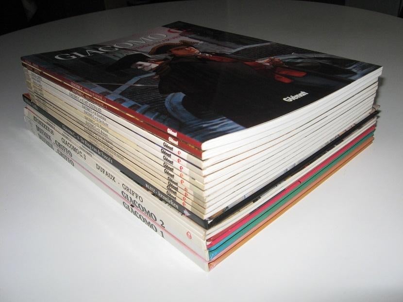 GIACOMO C – Complete serie 17 delen – HC en SC – Nieuwstaat, Livres, Enlèvement ou Envoi, Série complète ou Série, Comme neuf