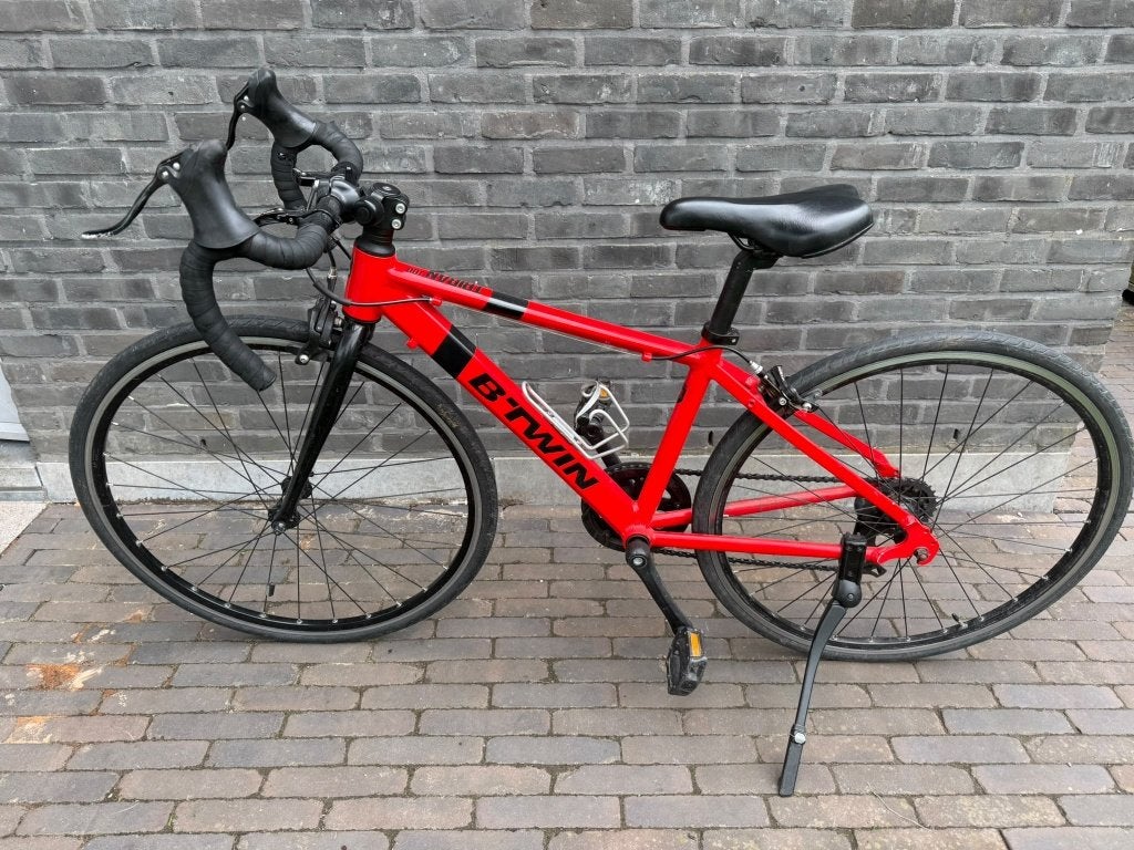 koersfiets 9-11 jarige, Minder dan 10 versnellingen, Gebruikt, 26 inch, Heren