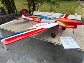 SANTOS Avion RC F3A ARF, Enlèvement, Comme neuf, Nitro
