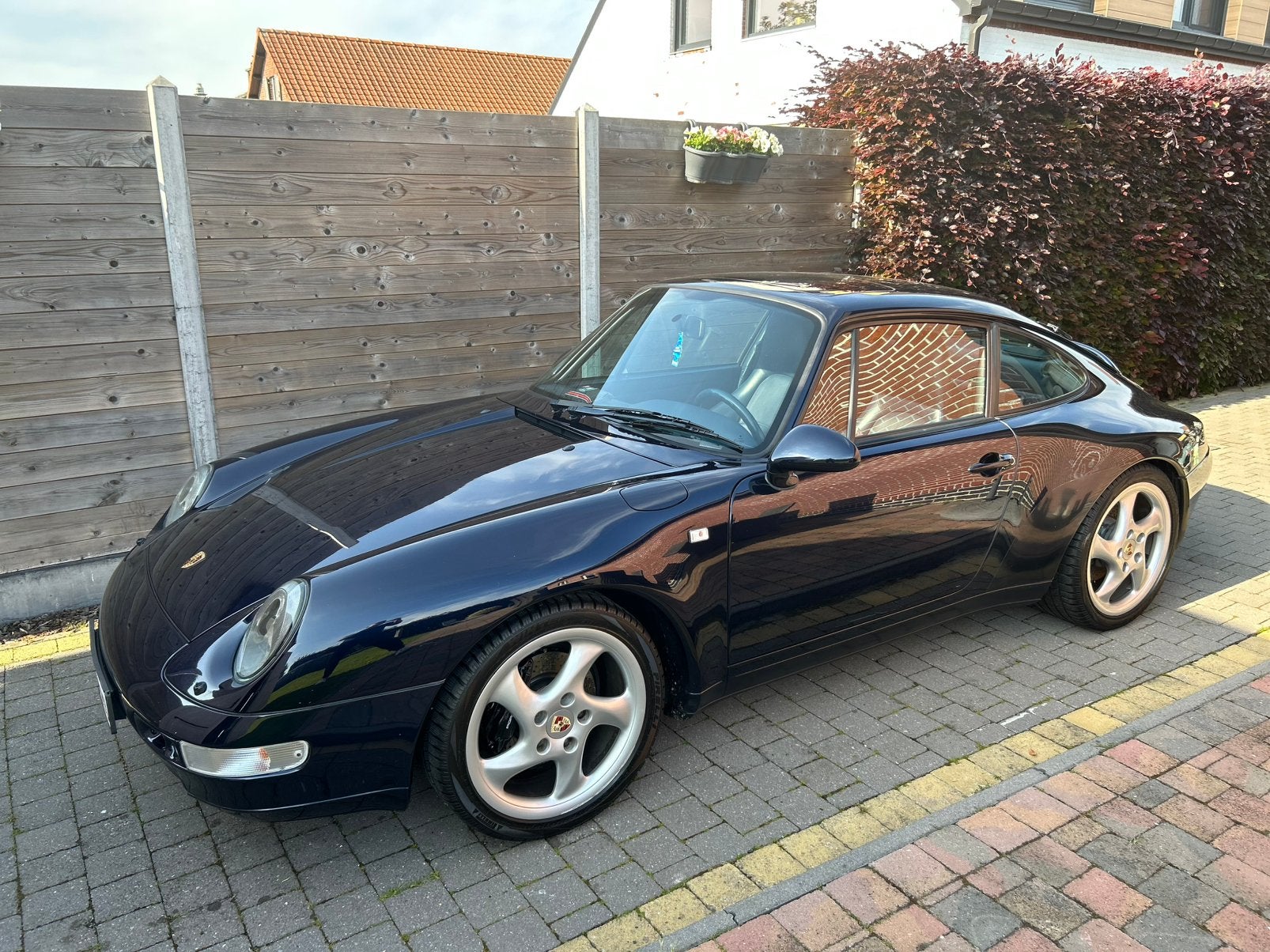 Porsche 911 Carrera 2 (993), Auto's, Porsche, Particulier, Airconditioning, Benzine, Coupé, Automaat, Blauw, Blauw, Leder, Achterwielaandrijving