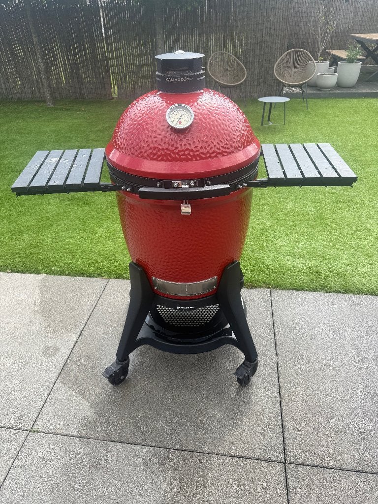 Kamado Joe classic 3, Jardin & Terrasse, Barbecues au charbon de bois, Enlèvement, Utilisé, Kamado, Avec accessoires