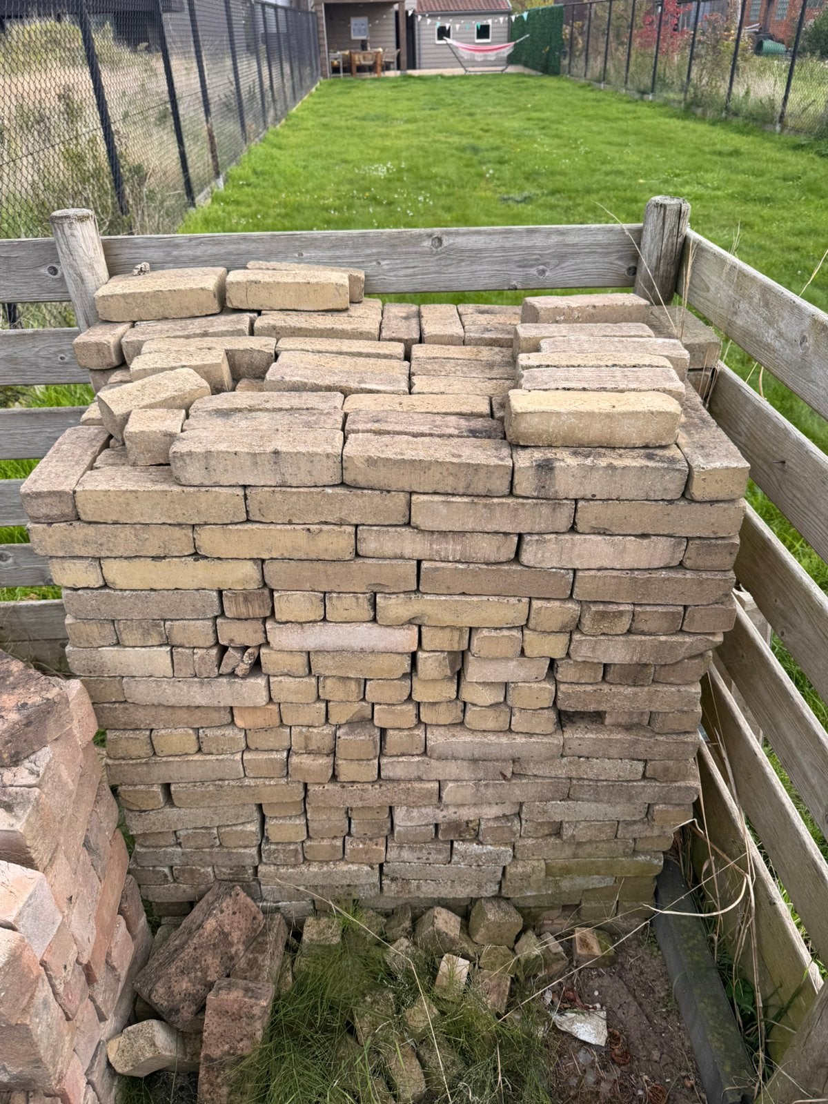 Klinkers gratis, Doe-het-zelf en Bouw, Ophalen, Gebruikt, Overige typen