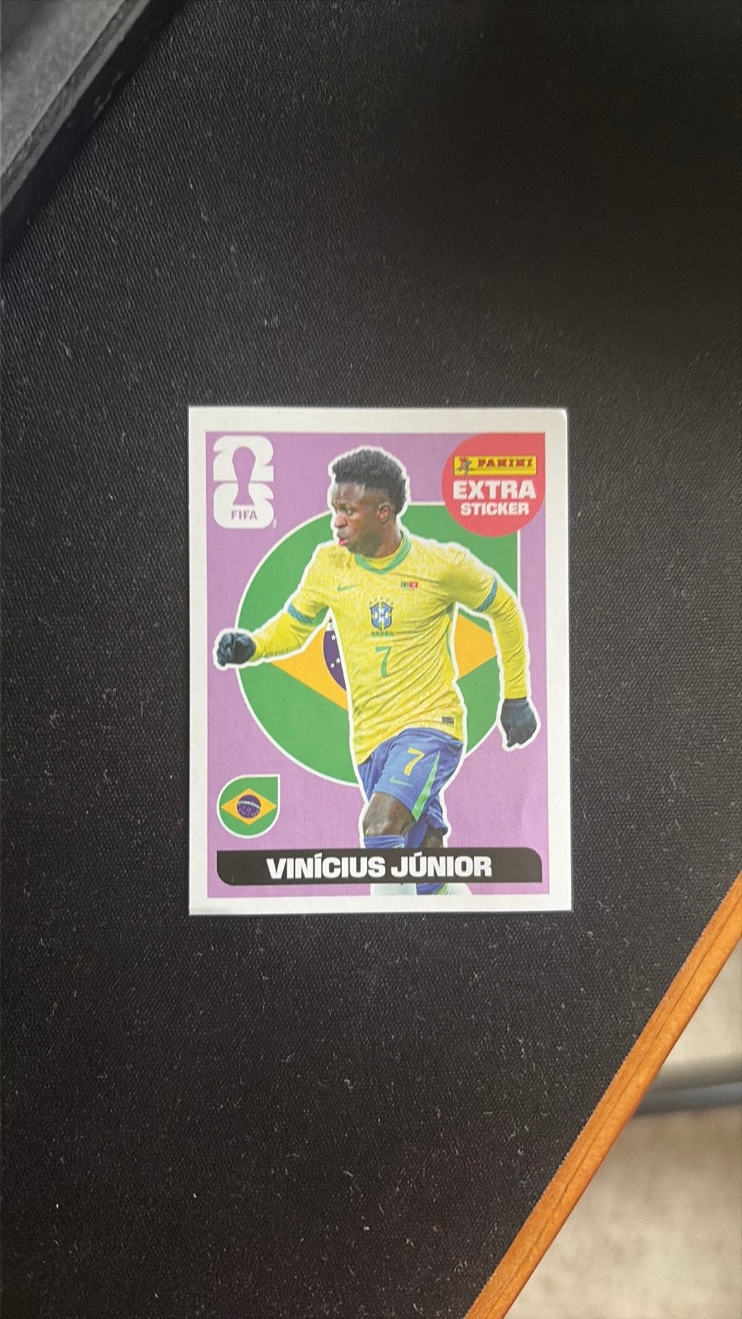 Panini wk 2026 extra sticker vinicius, Verzamelen, Ophalen of Verzenden, Nieuw