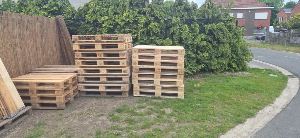 Palettes euro neuves pour le salon ou le sommier. 10€/pièce, Enlèvement ou Envoi