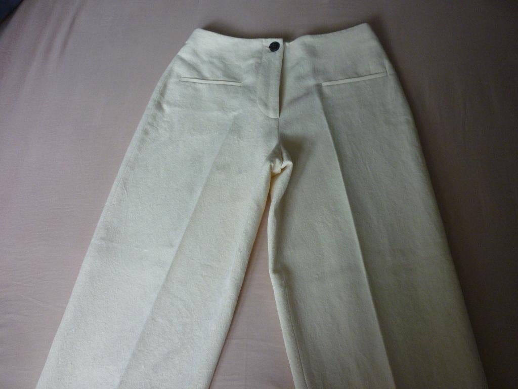 Katoen-Linnen Cropped Broek Rue Blanche, Kleding | Dames, Rue Blanche, Overige kleuren, Nieuw, Ophalen of Verzenden