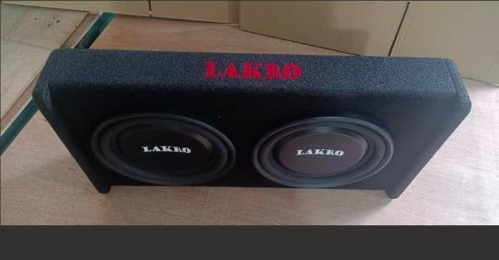lakro Active platte dubbele subwooferkist LAKRO