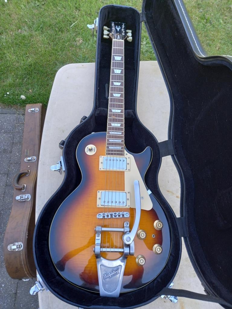 Guitare harley benton, les paul avec bigsby, Enlèvement