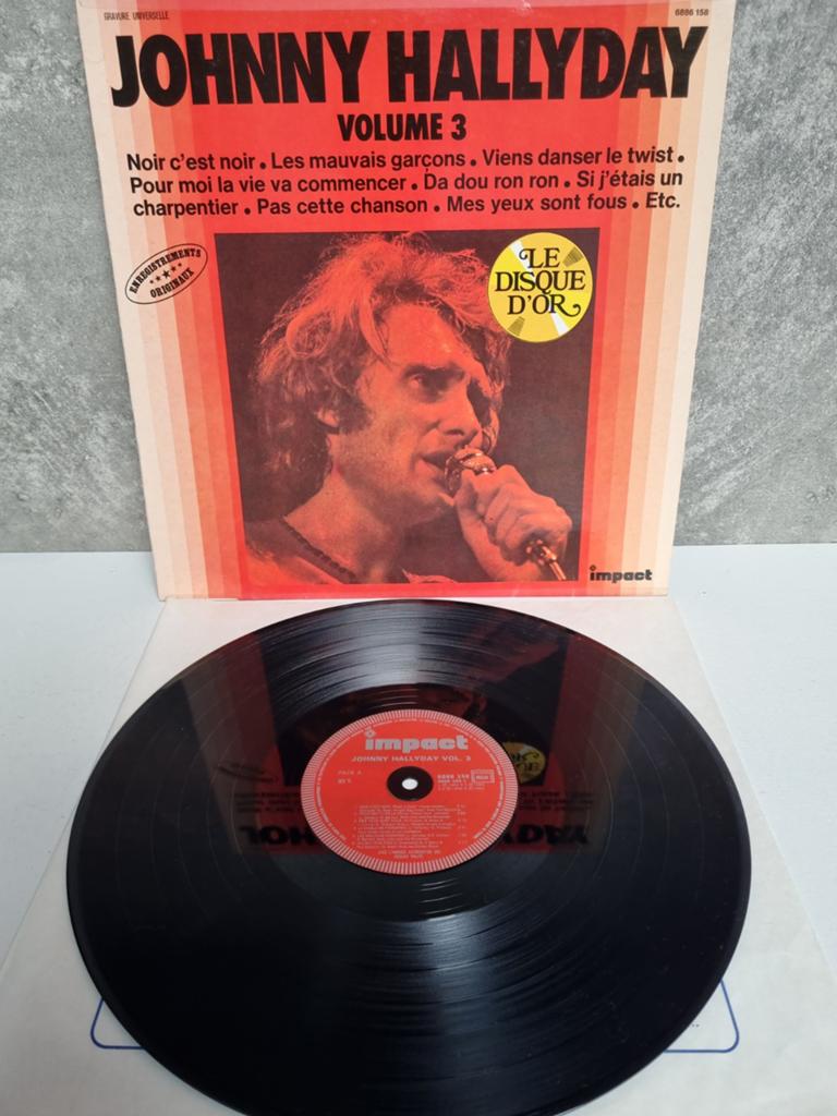 Johnny Hallyday Le Disque d'Or, Enlèvement ou Envoi