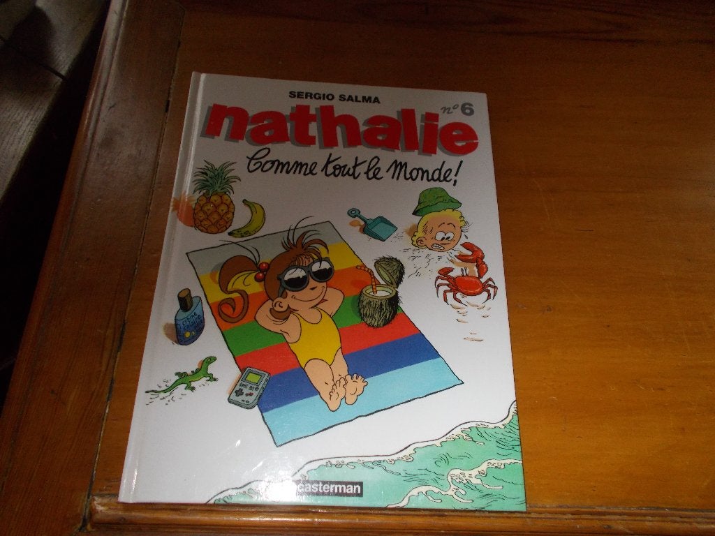 Nathalie, Neuf, Sergio Salma, Une BD, Enlèvement