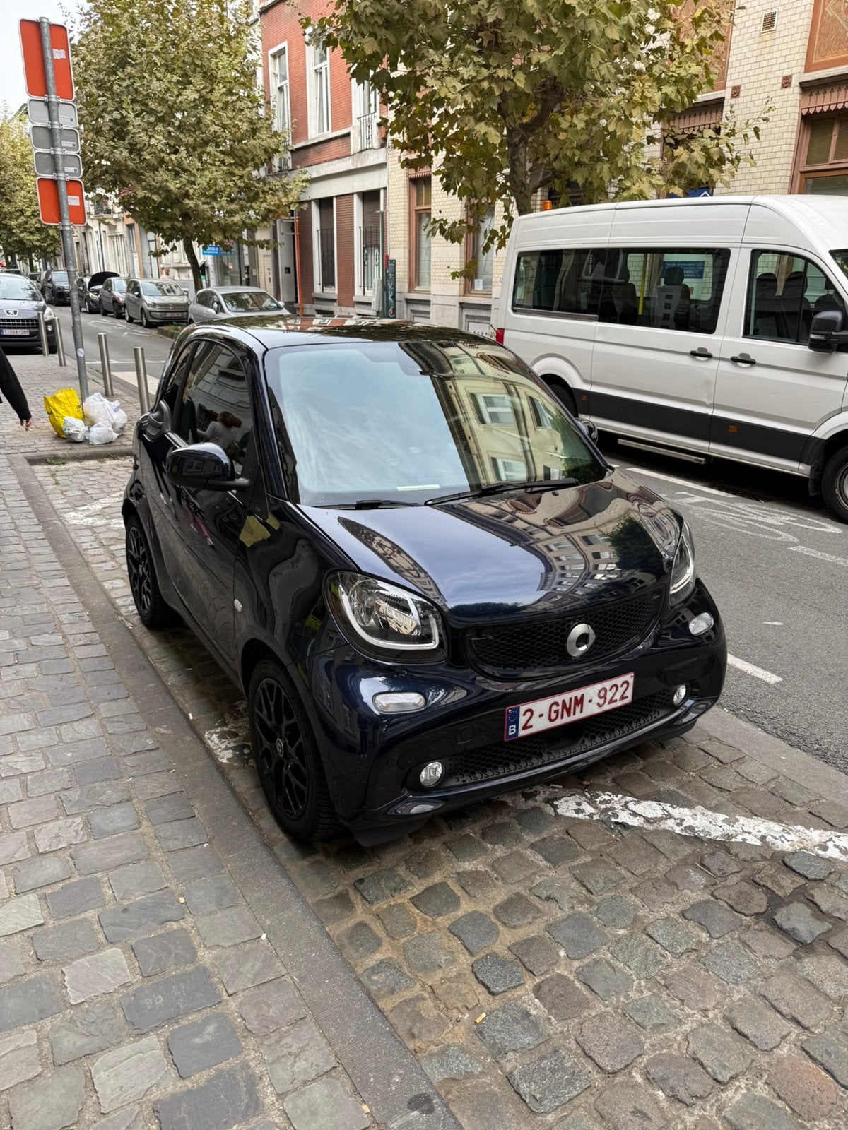 Smart Fortwo 0.9 Turbo Prime DCT 90 ch Autom. 2018 Full op, Autos, Cuir, Achat, 898 cm³, 2 places