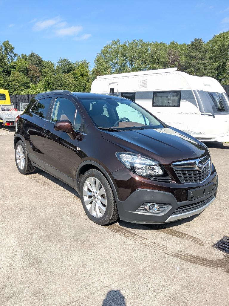 Opel Mokka 1.4 biturbo, Auto's, Voorwielaandrijving, 4 cilinders, Bruin, Leder