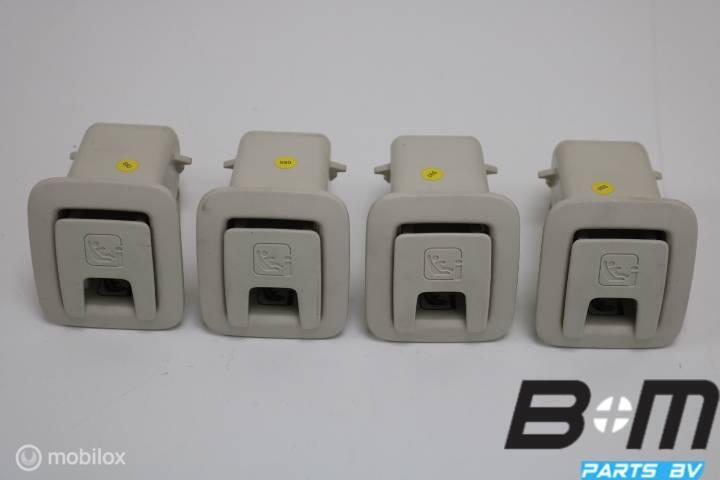4x isofix afdekking achterbank VW Passat B8 Variant, Auto-onderdelen, Gebruikt
