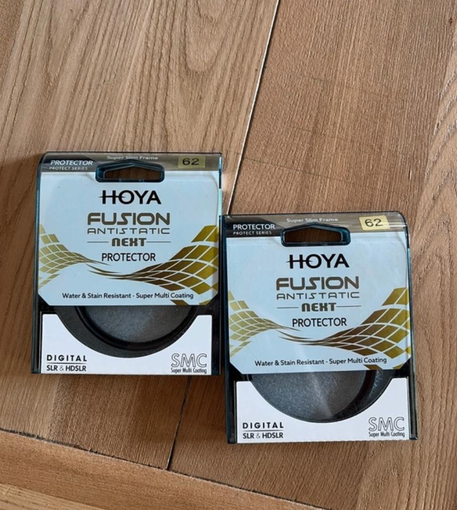 Hoya filtres UV 62mm Fusion Antistatic (lot de 2), Audio, Tv en Foto, Foto | Filters, Overige merken, 60 tot 70 mm, UV-filter