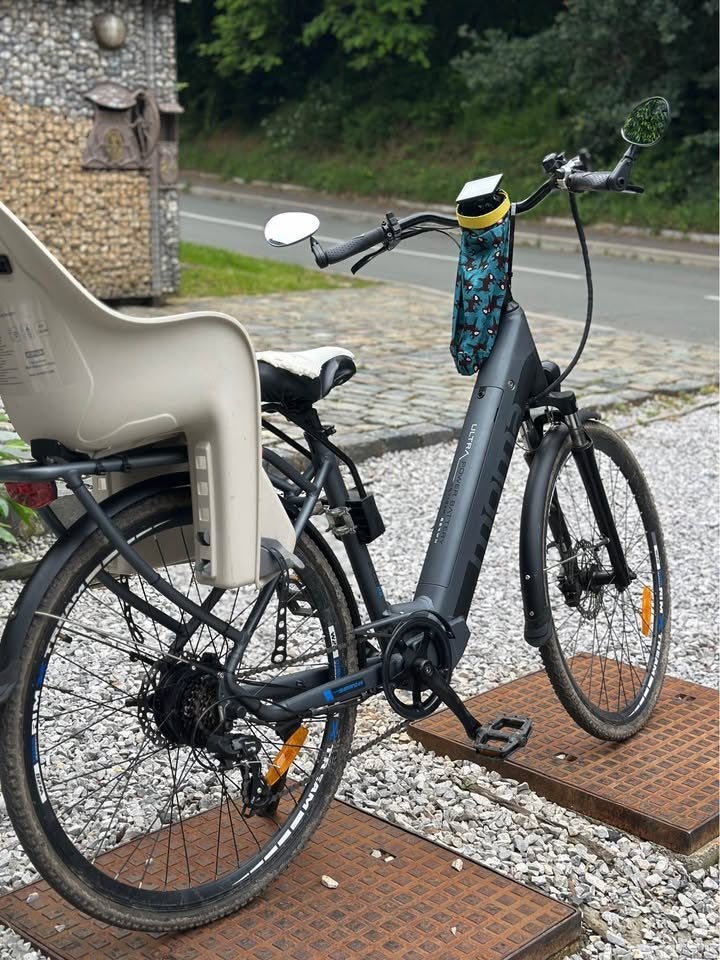 EBIKE- 28 PRO MOMA SHIMANO, Gebruikt, 47 tot 50 cm, Versnellingen, Schijfrem