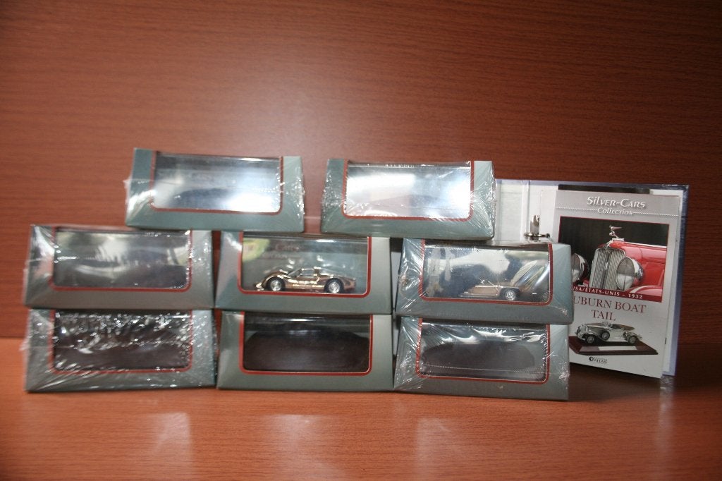 Lot atlas silver cars meeste nog sealed, Enlèvement, Comme neuf