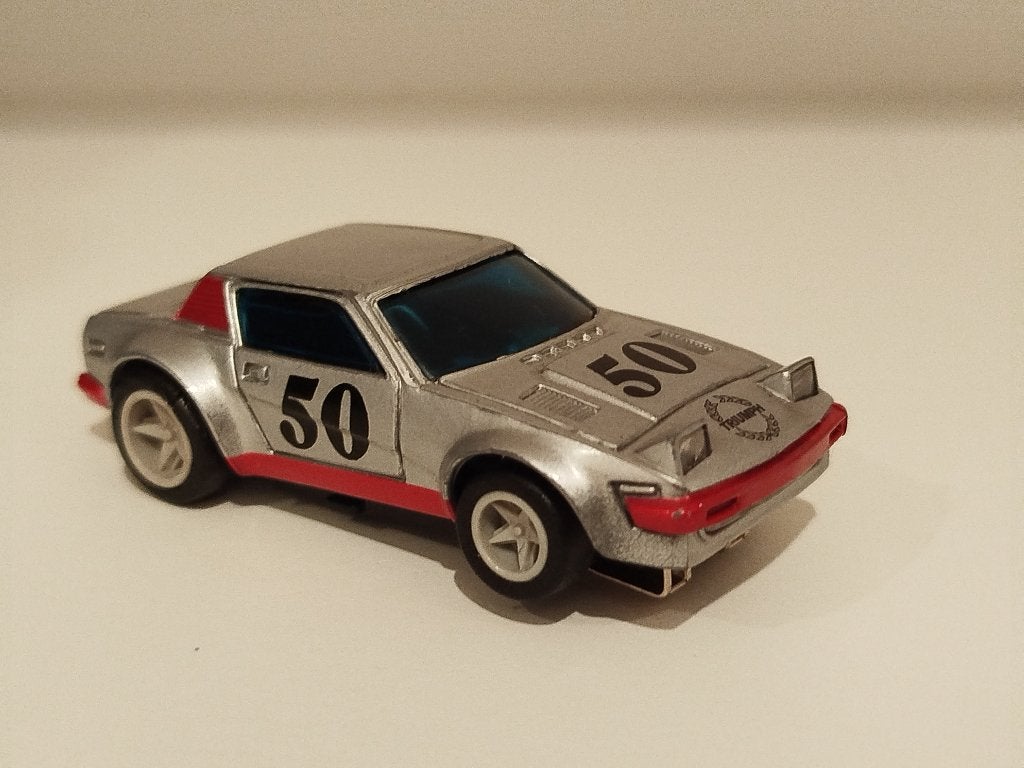 🏁Matchbox Powertrack Triumph TR7 Grijs/Zilver/Zeldzaam!🏁, Hobby en Vrije tijd, Modelauto's | 1:87, Ophalen of Verzenden, Gebruikt