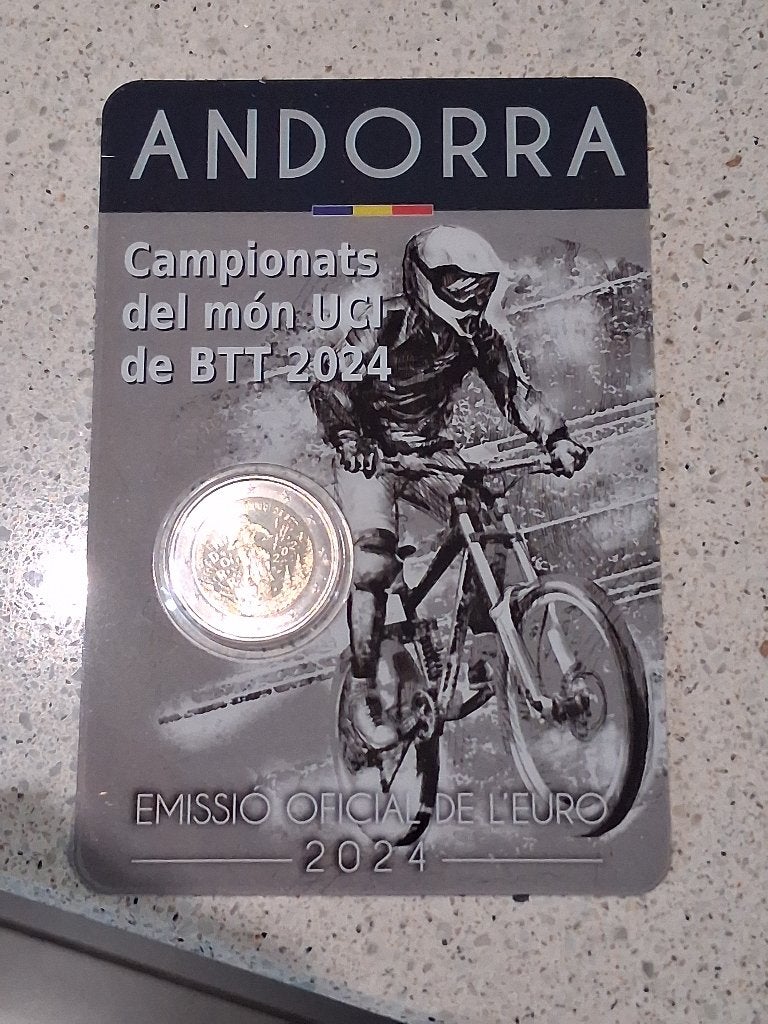 Verschillende 2 euro Andorra Coincards, Ophalen of Verzenden, Overige landen, 2 euro, Losse munt