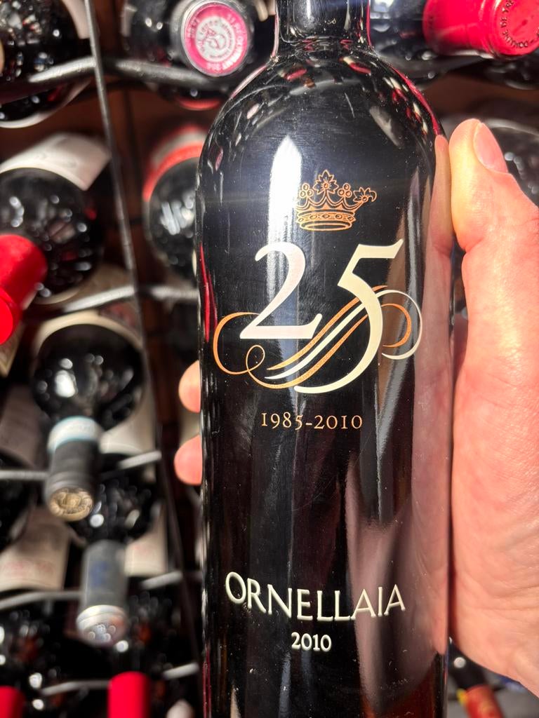 Ornellaia 2010, Verzamelen, Wijnen, Ophalen of Verzenden, Zo goed als nieuw