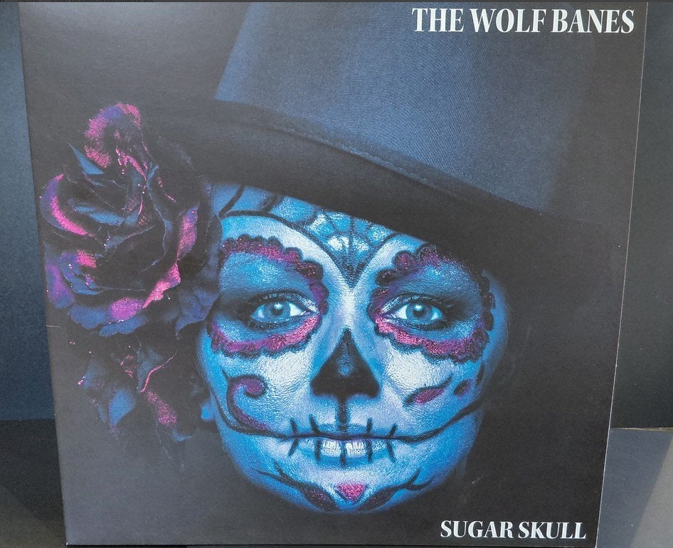 LP The Wolf Banes – Sugar Skull, Cd's en Dvd's, LP, Gesigneerd, Ophalen of Verzenden, Zo goed als nieuw