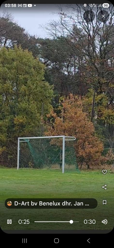 Voetbalgoal, Voetbaldoel.vandaag afhalen, Sport en Fitness, Ophalen