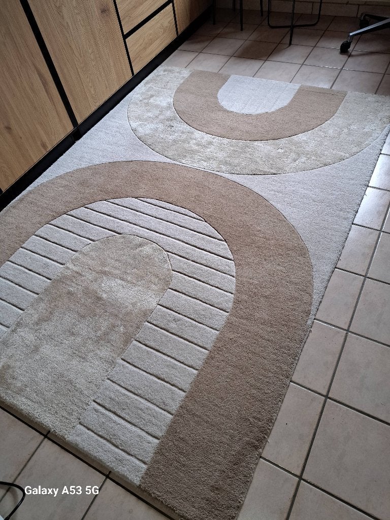 ! NOUVEAU PRIX ! Tapis Maison du Monde -  Etat neuf, Neuf, Beige, Enlèvement, Rectangulaire