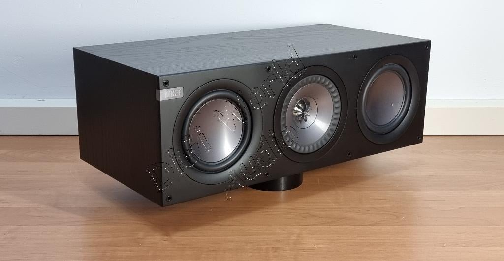 Haut-parleur central KEF Q200C dans une couleur Black Ash, Enlèvement ou Envoi, Utilisé, 120 watts ou plus, Haut-parleur central
