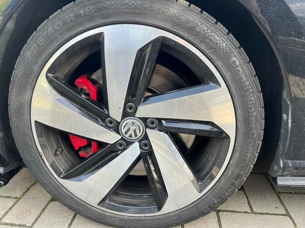 Volkswagen Gti origineel velgen+banden, Auto-onderdelen, Banden en Velgen, Ophalen, 18 inch, All Season, Band(en)