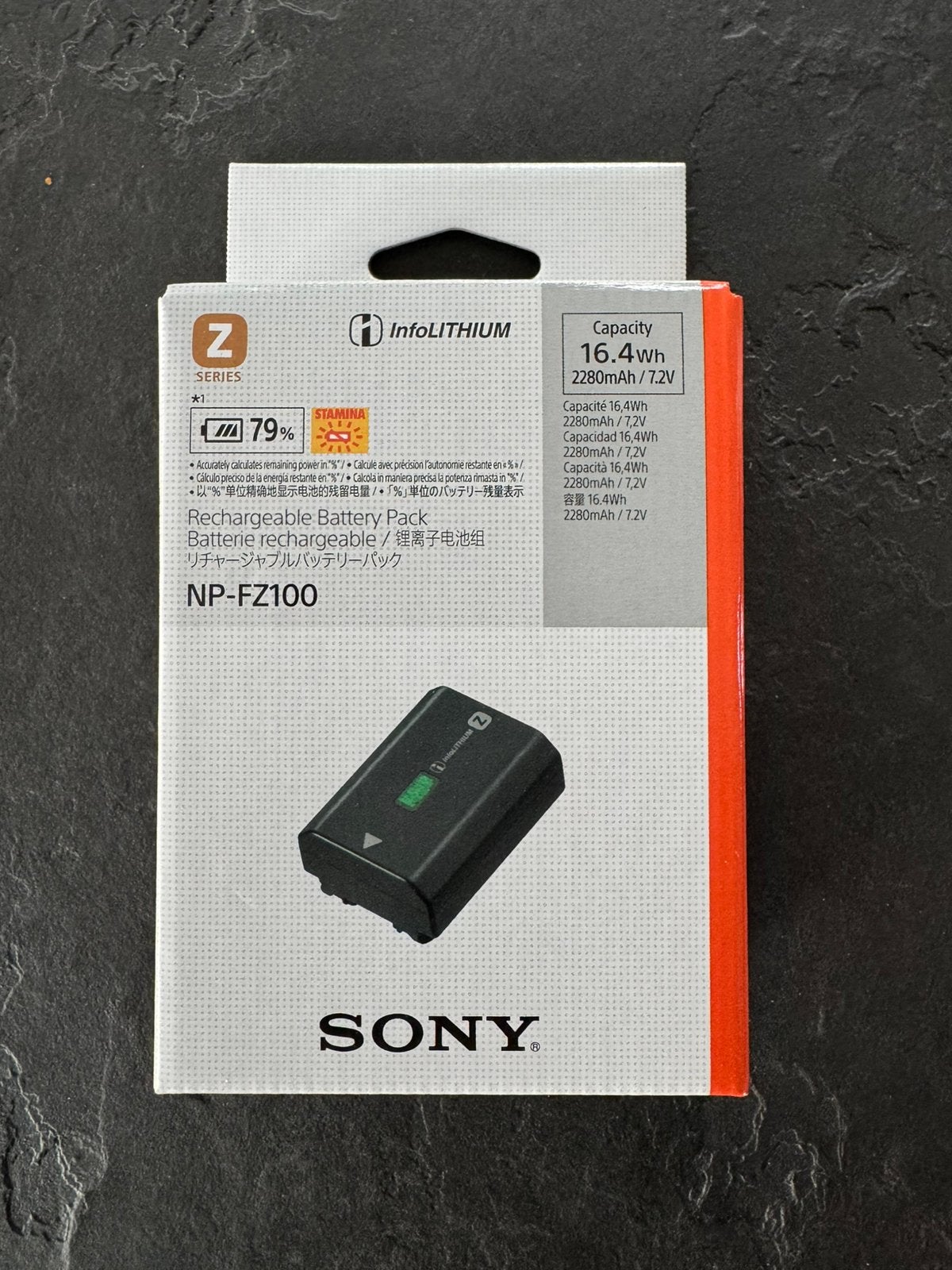 Sony NP-FZ100 originele accu – Nieuw, Audio, Tv en Foto, Ophalen, Nieuw, Accu, Sony