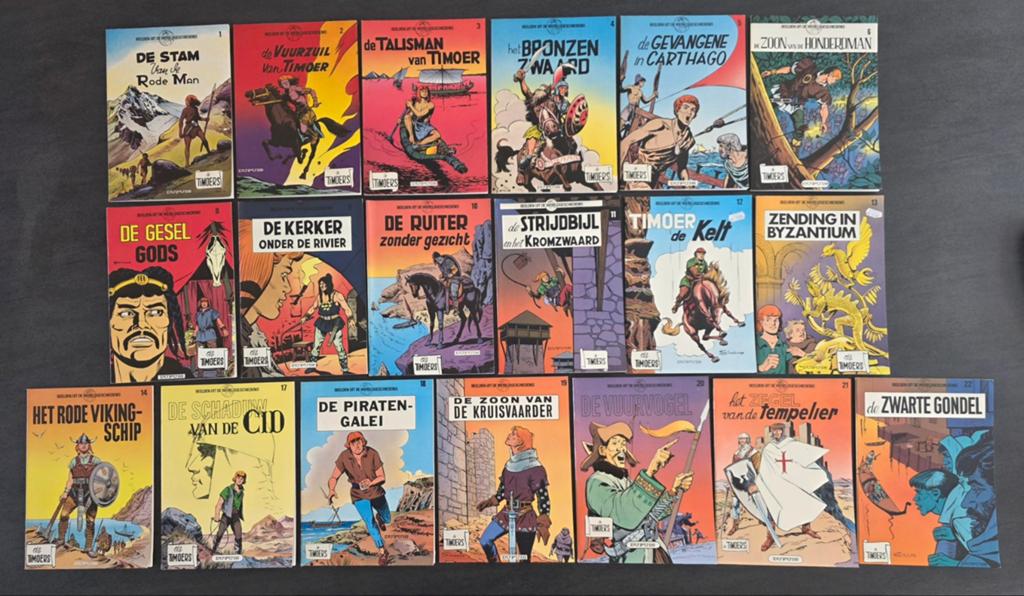 Strips: De Timoers :Beelden uit de wereldgeschiedenis Dupuis, Enlèvement ou Envoi, Comme neuf