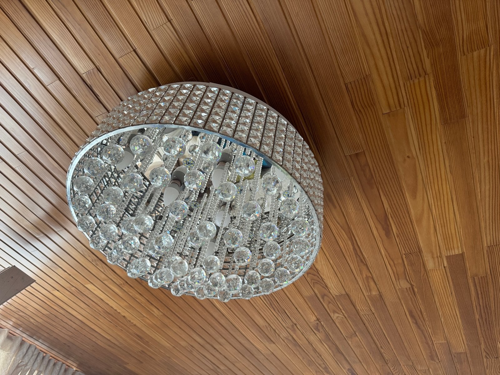 Lustre plafonnier moderne, Enlèvement, Comme neuf, Lustre, Moderne