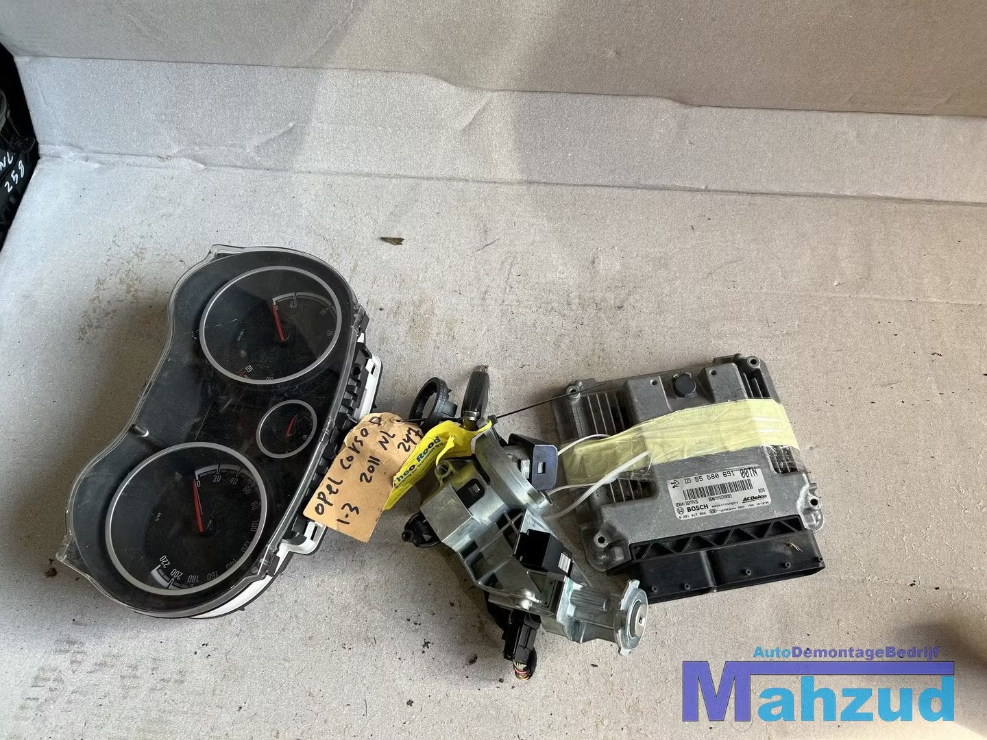 OPEL CORSA D contactslot slotenset met ecu 2006-2014, Gebruikt, Opel Automobile GmbH, Kontakt@opel-infoservice.de, Opel