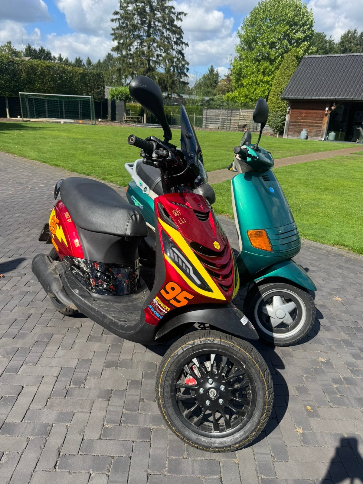 Combi deal piaggio Zip+SKR, Motoren, Ophalen