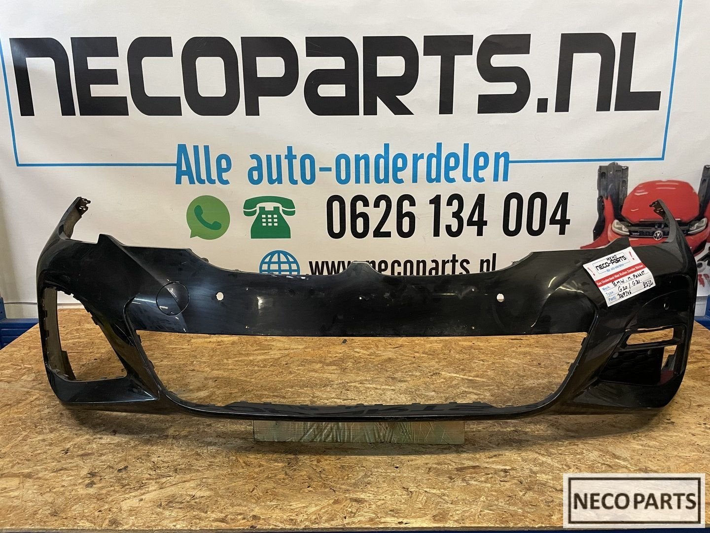 BUMPER BMW 3 SERIE G20 G21 M PAKKET VOORBUMPER, Gebruikt, -, -, Ophalen of Verzenden