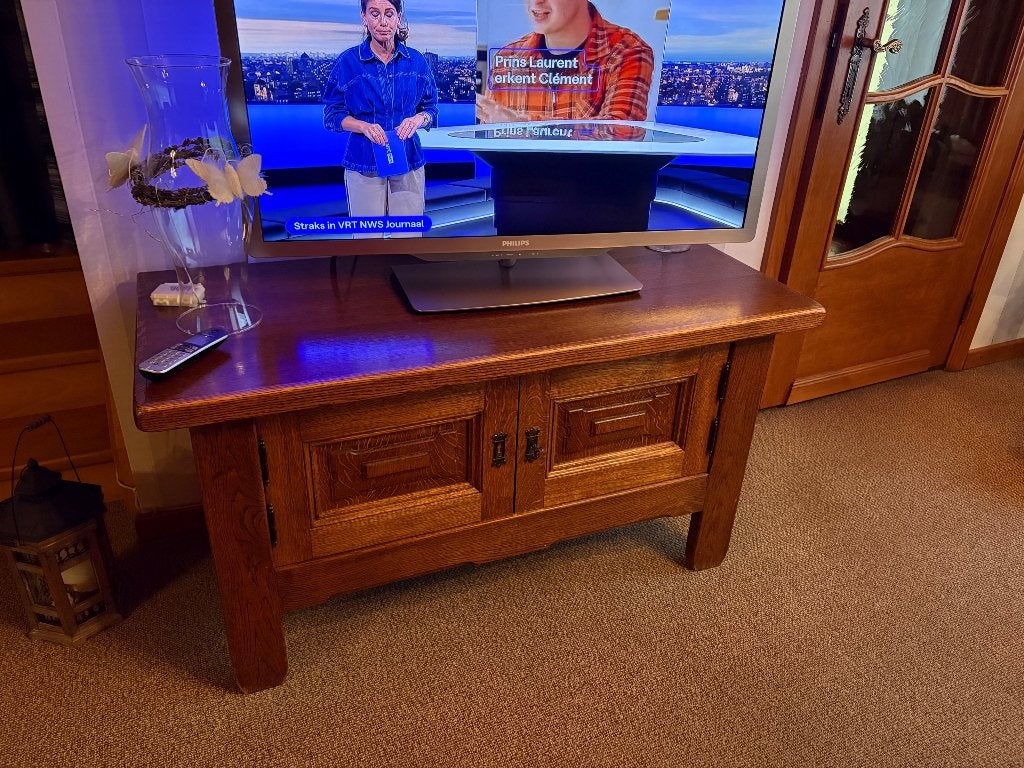 TV kast, Ophalen, Gebruikt, Eikenhout