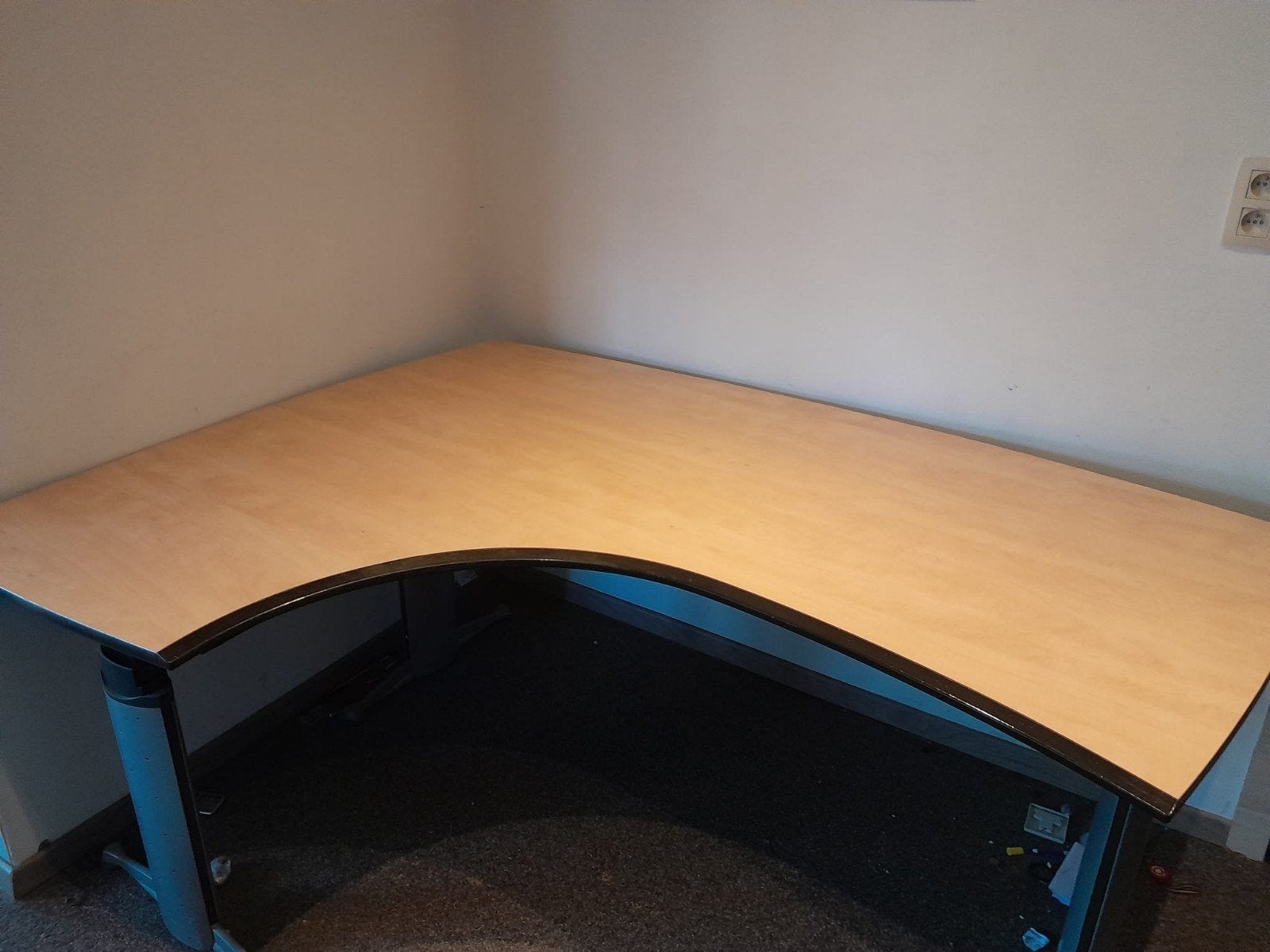 Bureau (hoekvorm/gebogen) met ladeblok, Huis en Inrichting, Ophalen