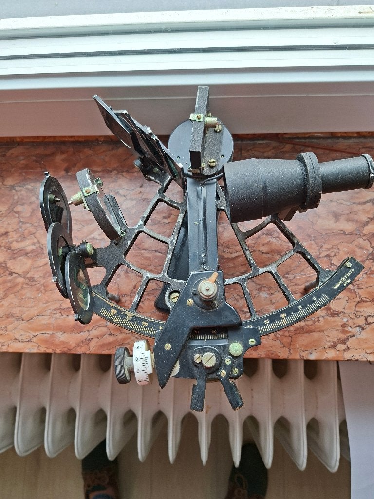 Sextant Tamaya, Japan, Verzamelen, Ophalen of Verzenden, Gebruikt, Motorboot of Zeilboot, Gebruiksvoorwerp