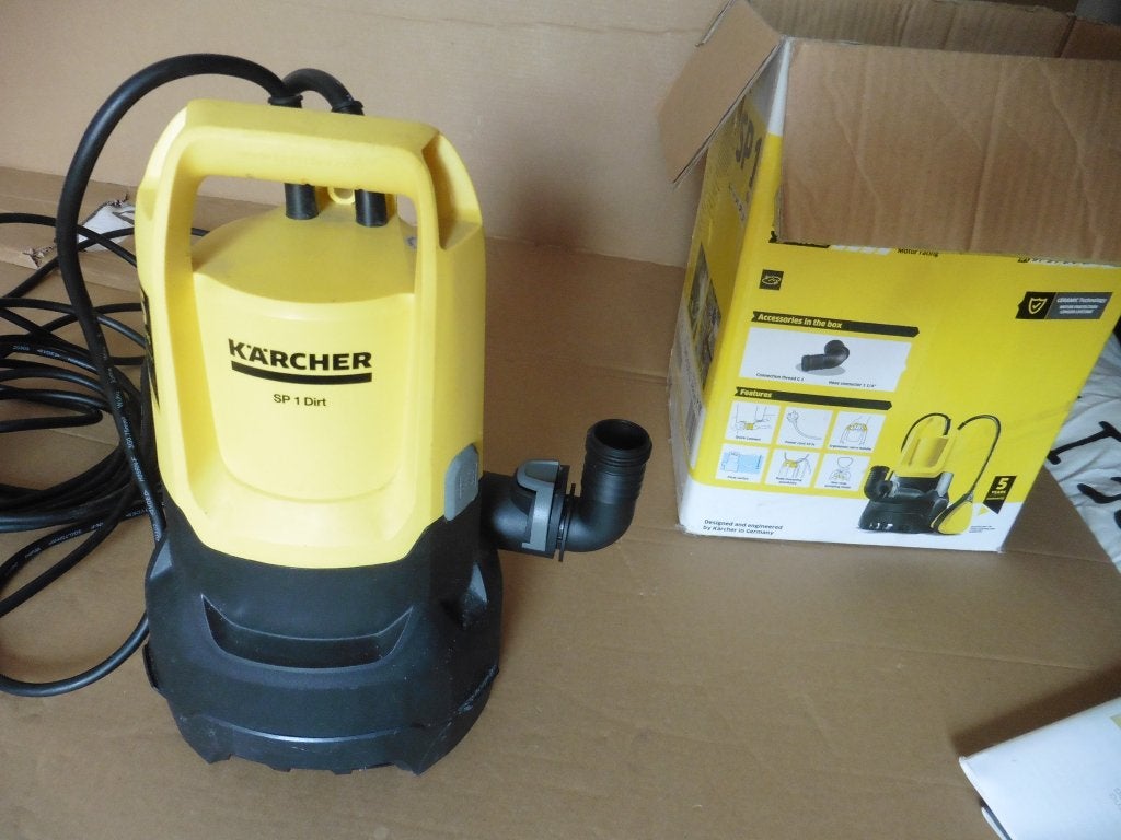 Pompe submersible Karcher SP1 (NOUVELLE), Jardin & Terrasse, Pompes à eau, Enlèvement, Neuf, Électrique, Pompe à eaux claires