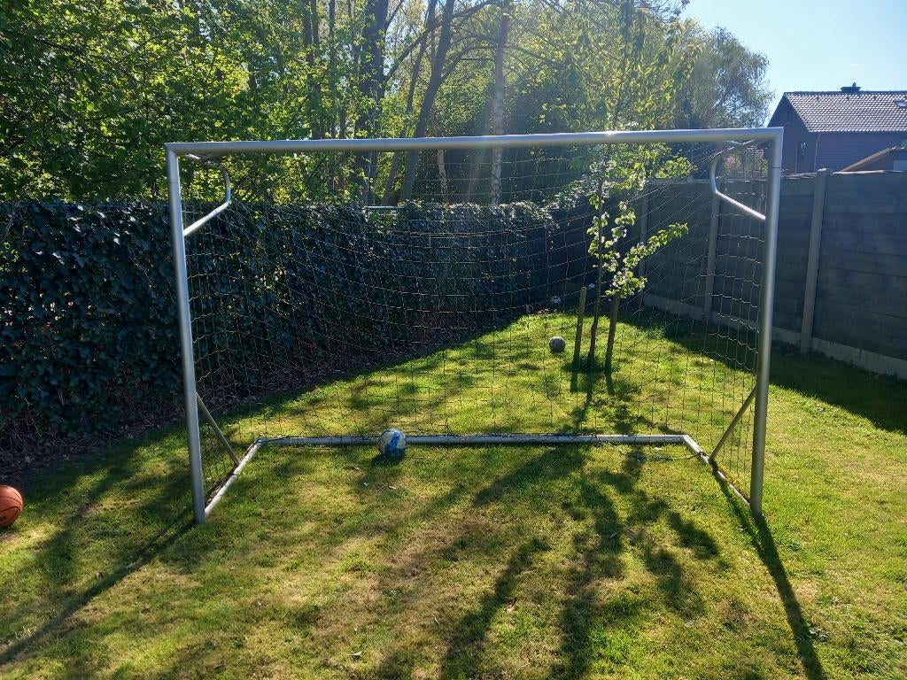 Voetbalgoal 3 op 2 m aluminium, Sport en Fitness, Ophalen, Gebruikt, Overige typen