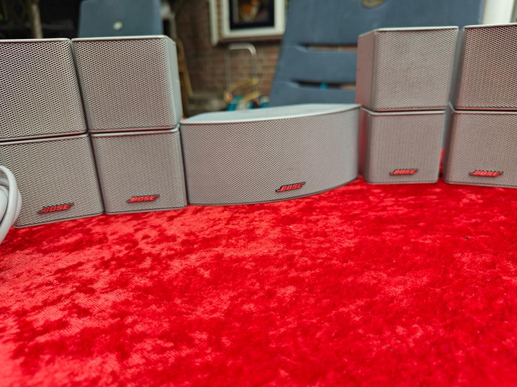 Bose Jewel luidsprekers 5x met luidsprekerkabels originele l, Ophalen of Verzenden