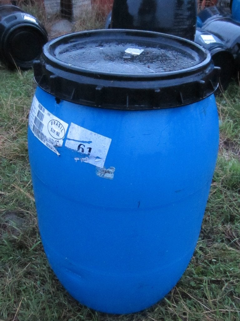 watervaten-regentonnen 120-240 l schroefdeksel of 2 dopjes, Tuin en Terras, 150 liter of meer, Ophalen, Zo goed als nieuw, Kunststof