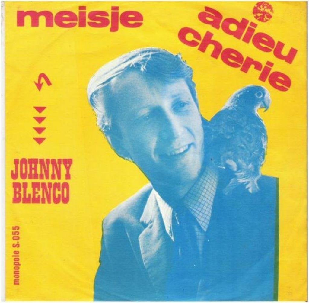 †Johnny Blenco: "Adieu cherie"/Johnny Blenco-SETJE, Pochette photo, Enlèvement ou Envoi