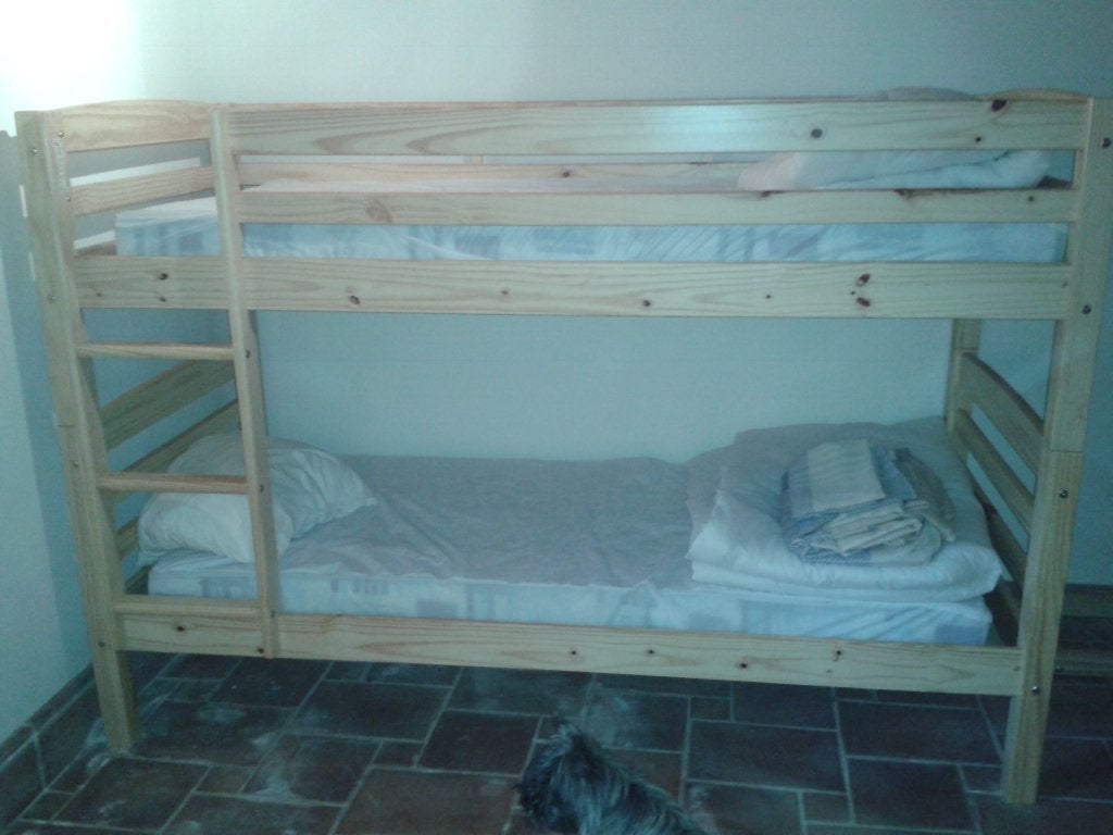 houten stapelbedden voor kinderen, Ophalen, Gebruikt, Stapelbed