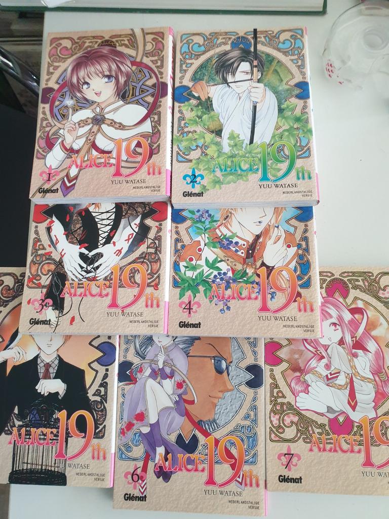 7 x Alice 19th MANGA complete serie YUU WATASE NL versie, Boeken, Ophalen of Verzenden, Zo goed als nieuw, Meerdere stripboeken