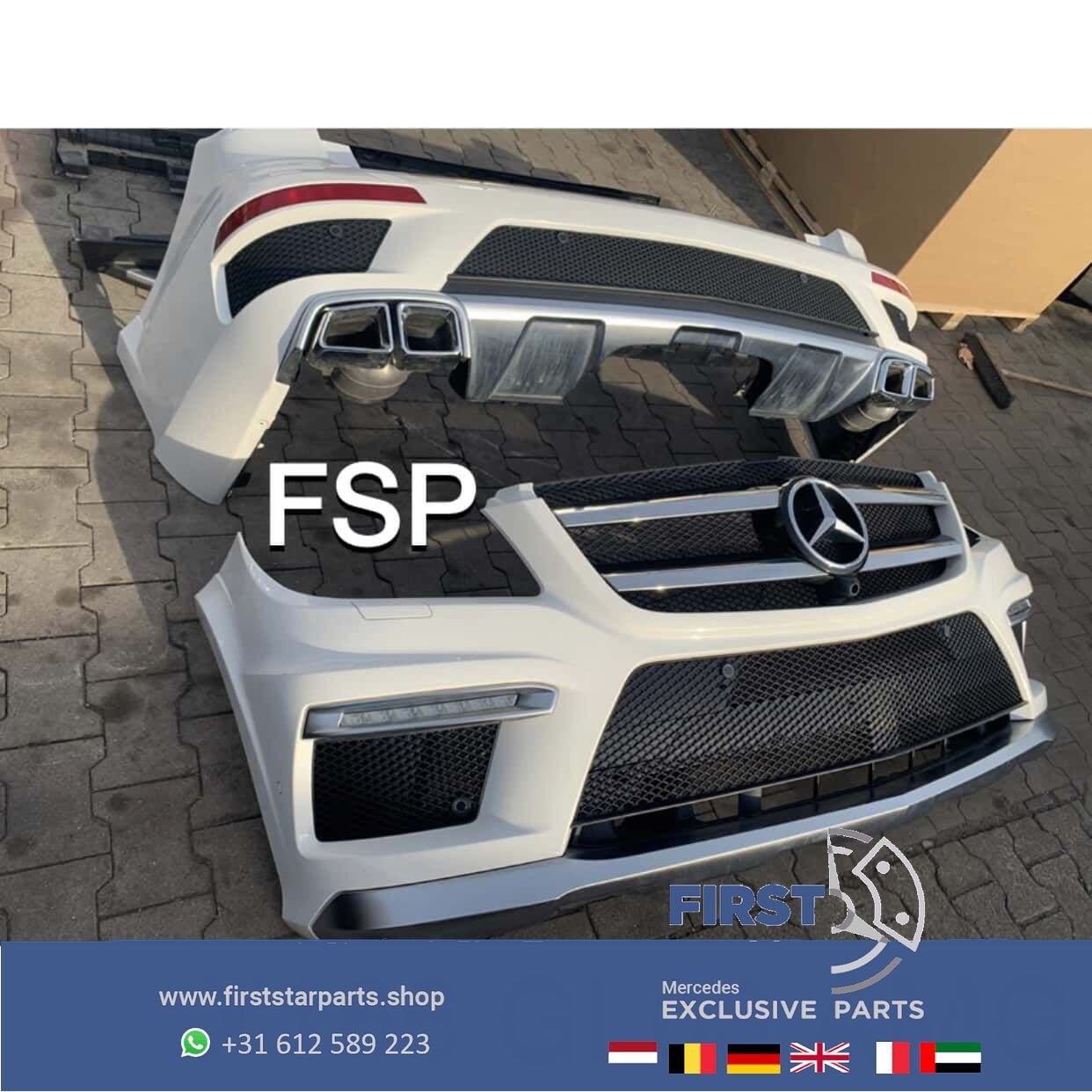 X166 GL63 AMG PAKKET Mercedes GL Klasse COMPLEET WIT ORIGINE, Utilisé, Avant, -, -