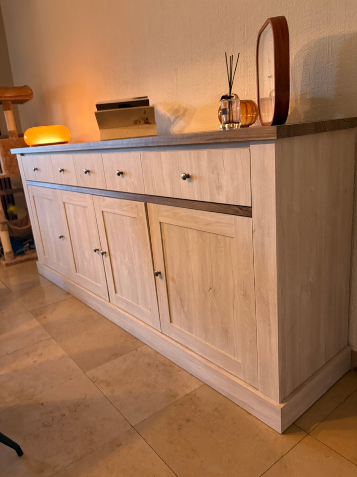 Complete eetkamer/living te koop - LANDELIJKE STIJL, Huis en Inrichting, Ophalen, Zo goed als nieuw, Landelijk