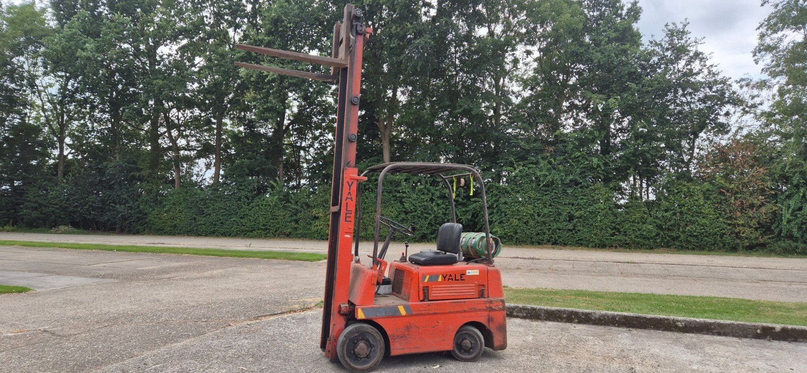 Chariot élévateur Yale 1,5 tonne, GPL, Enlèvement, LPG, Chariot élévateur