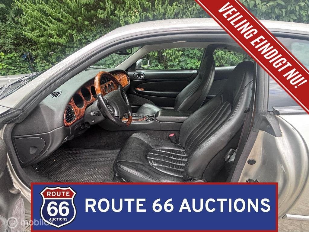 Jaguar XK8 Coupe | 1998 | Route 66 Auctions, Auto's, Zwart, Bedrijf, Handgeschakeld, Overige carrosserie