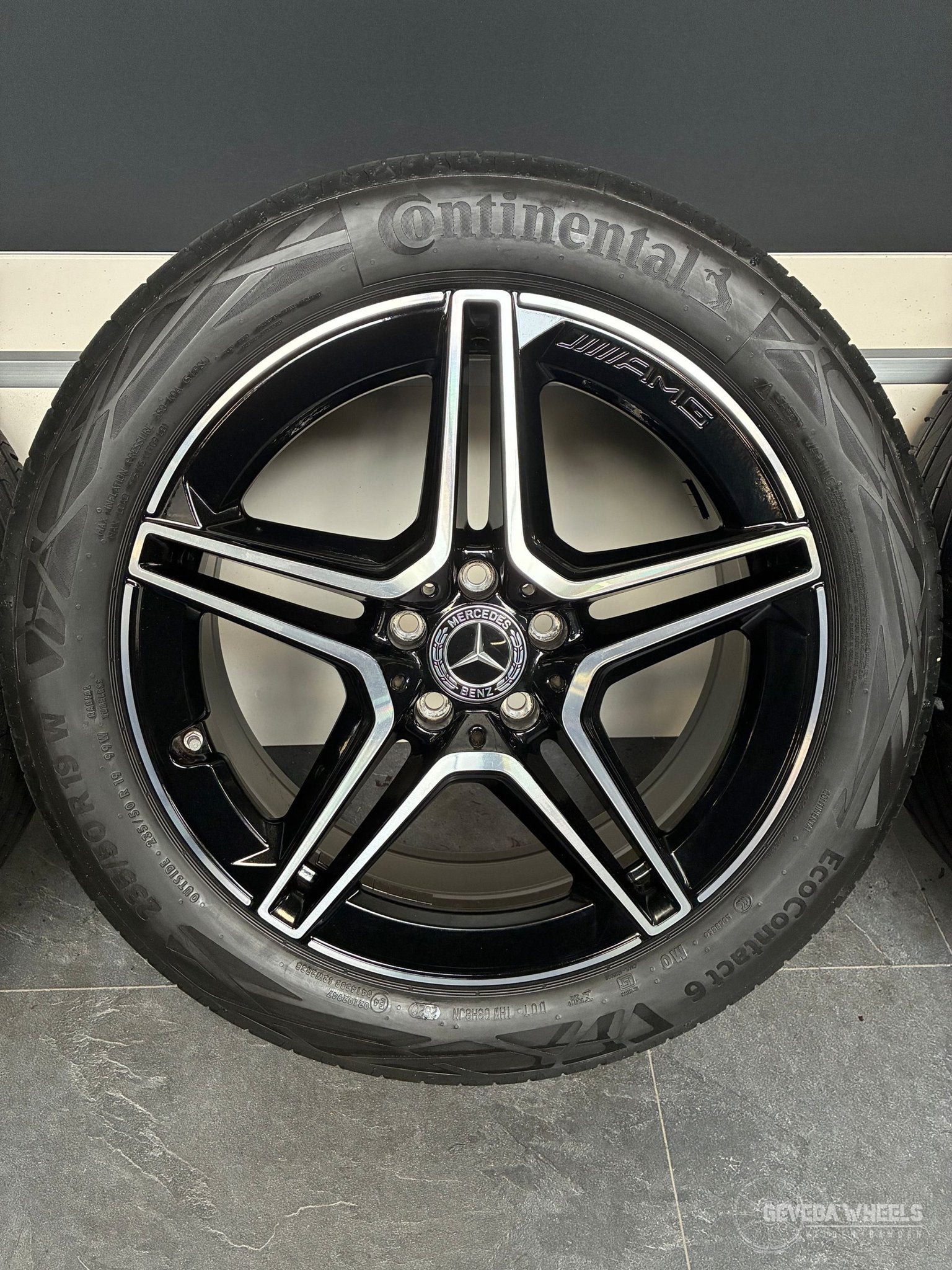 19” originele Mercedes GLA H247 GLB X247 AMG velgen banden 5, 19 inch, Gebruikt, -, -