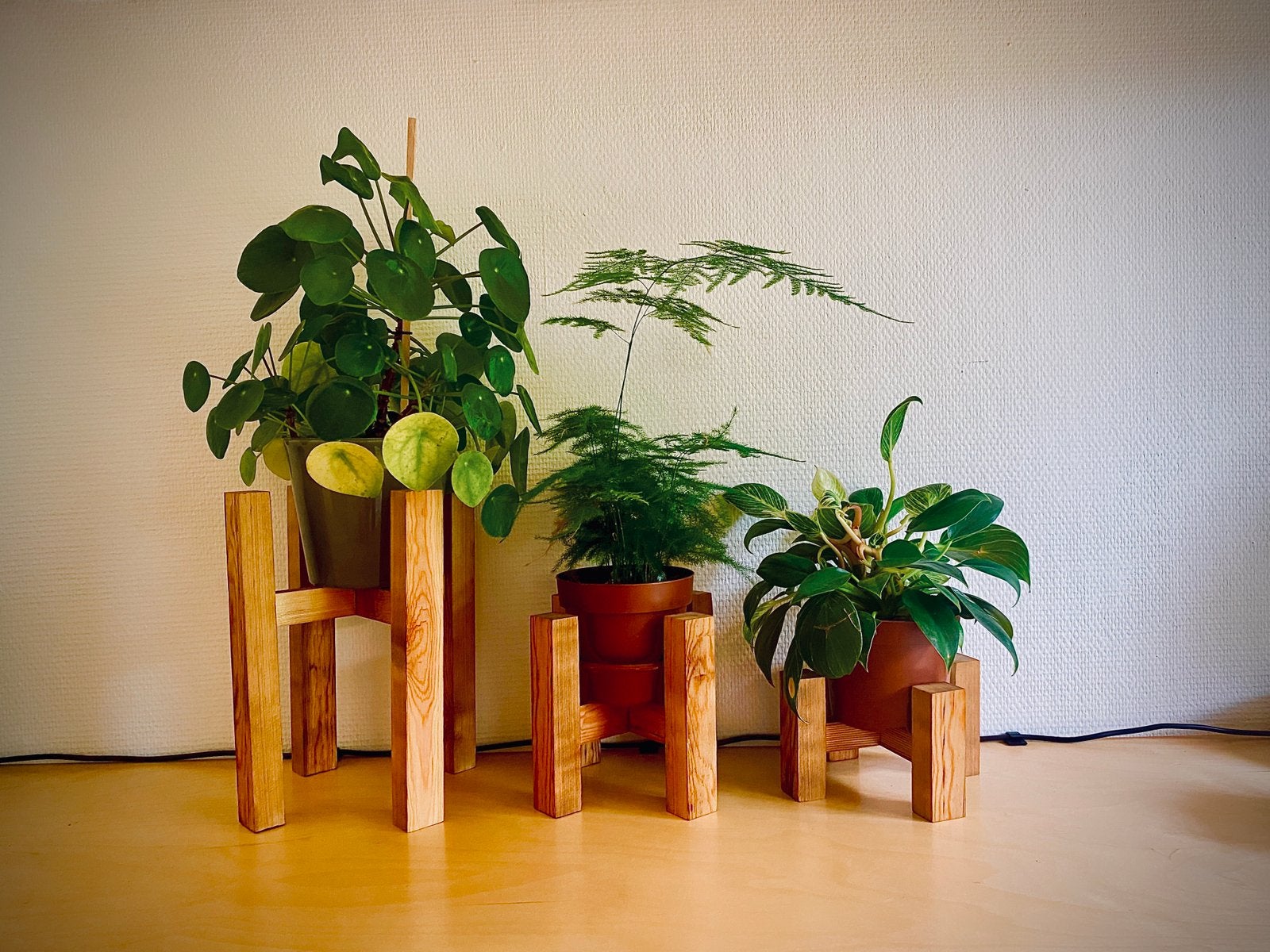 3 supports pour plantes, Tuin en Terras, Bloembakken en Plantenbakken, Ophalen, Zo goed als nieuw